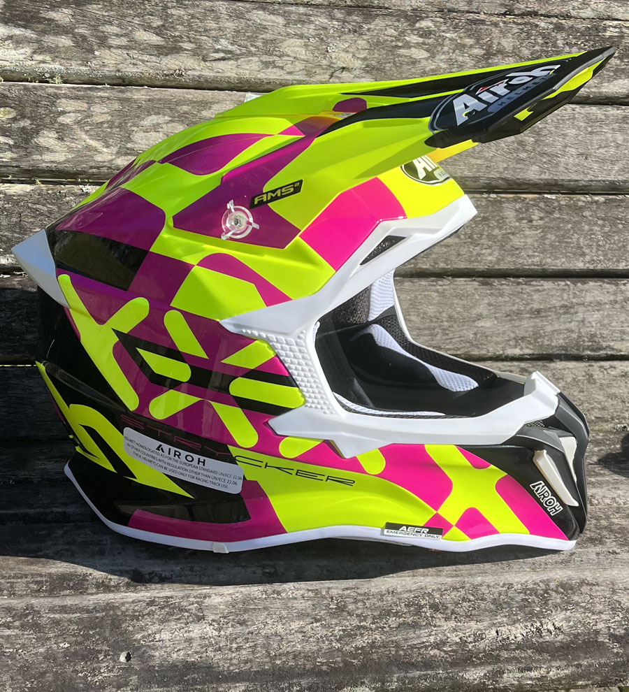 Airoh Airoh Strycker Shaded Pink Gloss casco cross