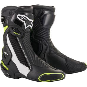 Bota Alpinestars SMX Plus V2 Preto/Amarelo Flúor