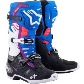 Bota Alpinestars Tech 10 Super Vented Preto/Azul