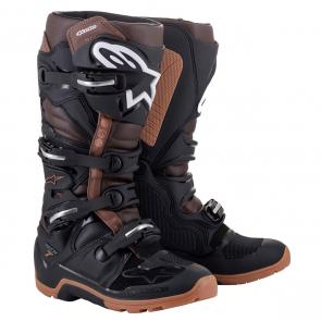 Bota Alpinestars Tech 7 Enduro Preto/Marrom