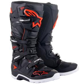 Bota Alpinestars Tech 7 Enduro Preto/Vermelho