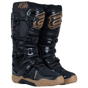 Bota ASW Elevate Enduro Preto/Marrom