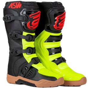 Bota ASW Image Enduro Preto/Amarelo