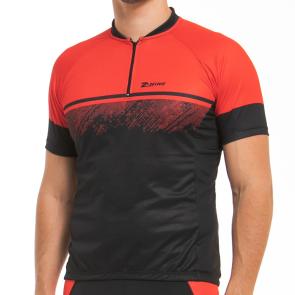 Camisa Z-Nine Ride Preto/Vermelho