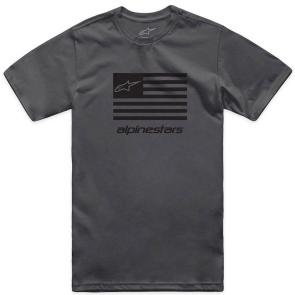 Camiseta Alpinestars Flag Cinza