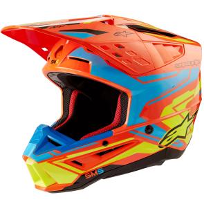 Capacete Alpinestars SM5 Action 2 Laranja