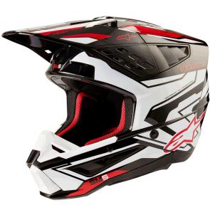 Capacete Alpinestars SM5 Action 2 Preto/Branco