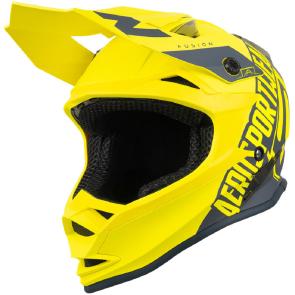 Capacete ASW Fusion Sawn Amarelo Flúor/Cinza