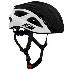 Capacete ASW Impulse Preto/Branco