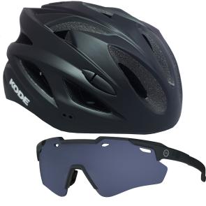 Capacete Kode Eagle + Óculos HB Shield EVO Pra Quem Pedala 2