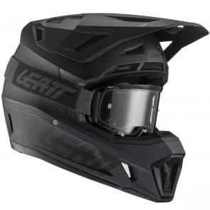 Capacete Leatt 7.5 Preto BRINDE Óculos Leatt Velocity 4.5 Preto