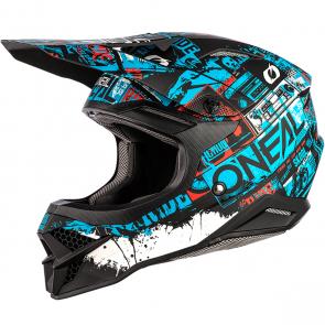 Capacete Oneal 3Series Ride Preto/Azul