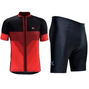 Kit Bermuda + Camisa Mattos Racing Vermelho