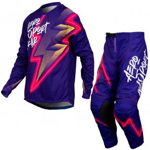 Kit Calça + Camisa ASW Image Divide Roxo 