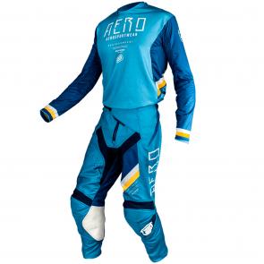 Kit Calça + Camisa ASW Podium Race Empire Azul