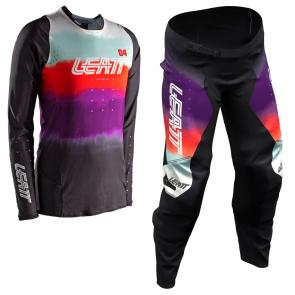 Kit Calça + Camisa Feminina Leatt 4.5 Lite Roxo 2025