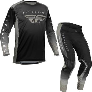 Kit Calça + Camisa Fly Lite Preto/Cinza