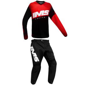 Kit Calça + Camisa IMS MX 2024 Vermelho/Preto