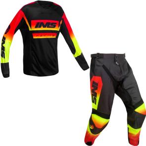 Kit Calça + Camisa IMS Sprint Preto/Amarelo