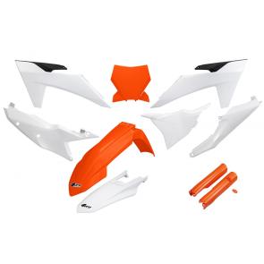 Kit Plástico Ufo KTM SX-F 250/350/450 23/24 + KTM SX 125/250/300 23/24 - C/ Prot Bengala