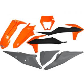 Kit Plástico UFO KTM EXC/EXC-F 20/23 - OEM Cor 2021