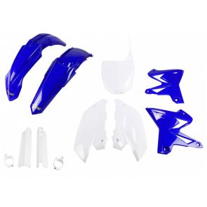 Kit Plástico UFO Yamaha YZ 125/250 2002/2004 c/ Protetor de Bengala