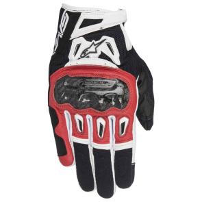 Luva Alpinestars SMX-2 Air Carbon V2 Preto/Vermelho