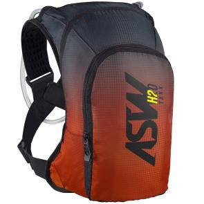 Mochila de Hidratação ASW Tank Cinza/Laranja 3L