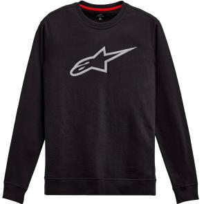 Moletom Alpinestars Ageless Crew Preto/Cinza