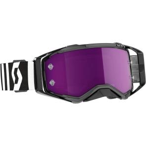 Óculos Scott Prospect Racing Black/White/Purple Chrome Works