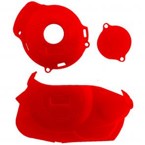 Protetor Tampas Laterais do Motor AMX CRF 230F Vermelho