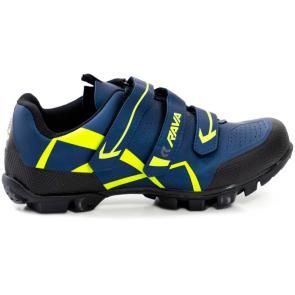 Sapatilha RAVA Pressure MTB Azul/Amarelo