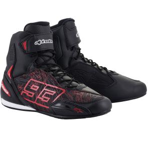 Tênis Alpinestars Austin Preto/Branco/Vermelho