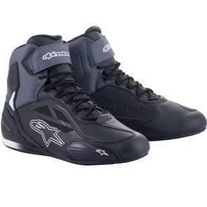 Tênis Alpinestars Faster 3 Drystar Preto/Cinza Escuro