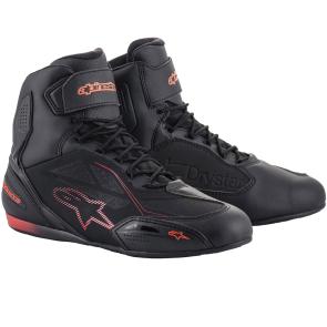 Tênis Alpinestars Faster 3 Drystar Preto/Vermelho