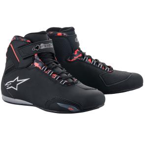 Tênis Alpinestars Sektor Wp Preto/Cinza/Vermelho