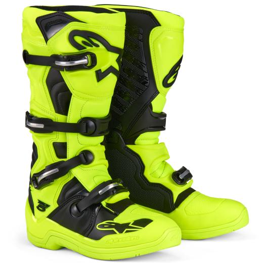 Bota Alpinestars Tech 5 Amarelo Flúor