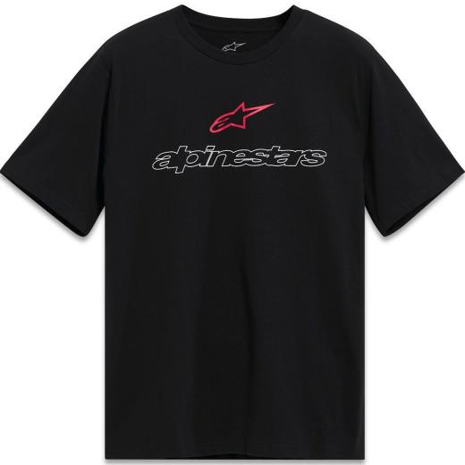 Camiseta Alpinestars Linear Trace Preto