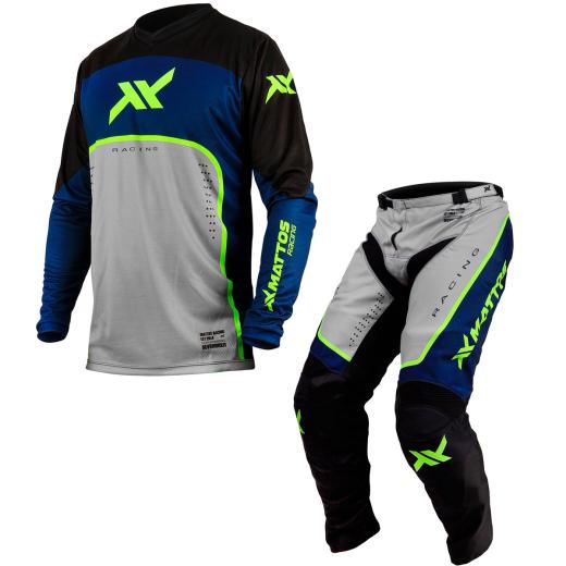 Kit Calça + Camisa Mattos Racing Sax