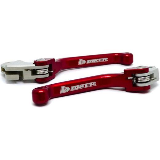 Kit Manetes Retráteis Biker CRF 250/450R 04/06 + CRF-X 250/450 03/14