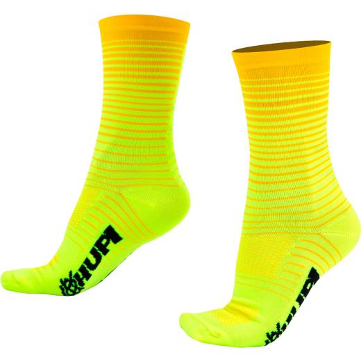 Meia Hupi Hyperline Amarelo Flúor